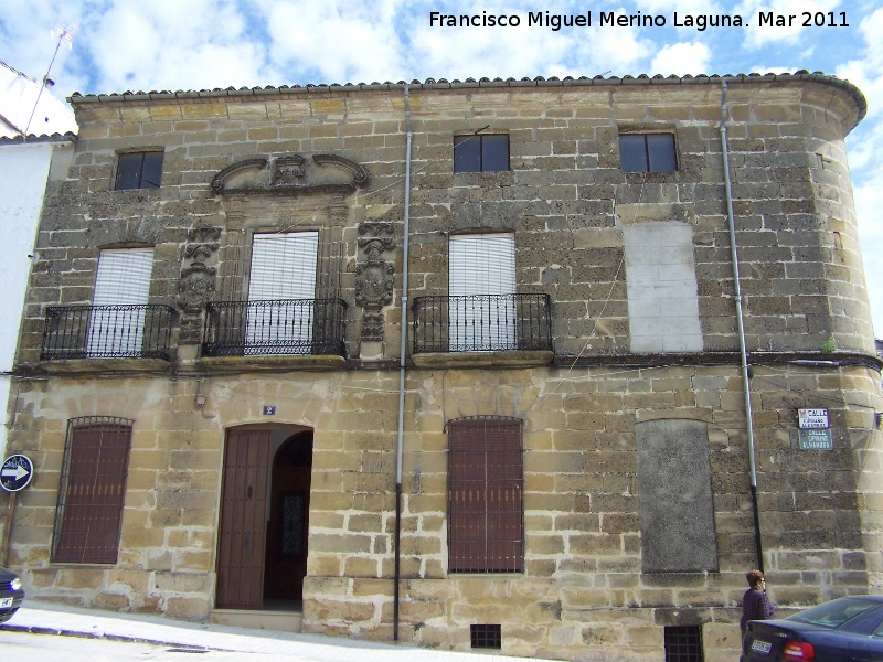 Casa de la Calle Cipriano Alhambra n 2 - Casa de la Calle Cipriano Alhambra n 2. Fachada