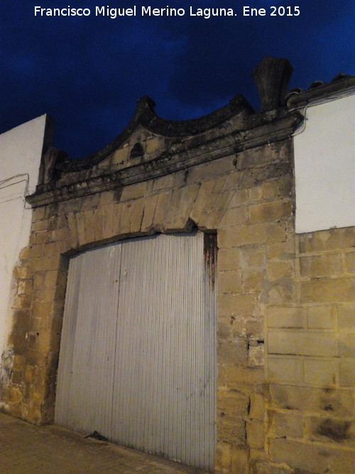 Casa de los Ar�valos - Casa de los Ar�valos. Port�n de la Avenida Andr�s Segovia