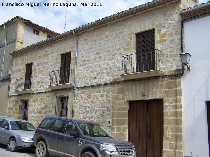 Casa de la Calle Cipriano Alhambra n 16 - Casa de la Calle Cipriano Alhambra n 16. Fachada