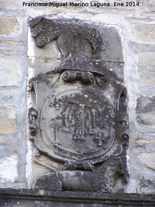 Casa de Los Galeote - Casa de Los Galeote. Escudo izquierdo