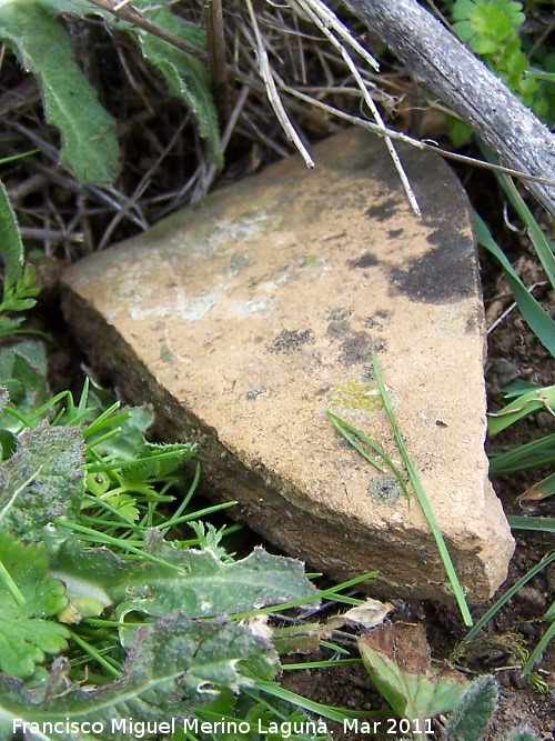 Oppidum del Cerro Algarrobo - Oppidum del Cerro Algarrobo. Cermica domstica