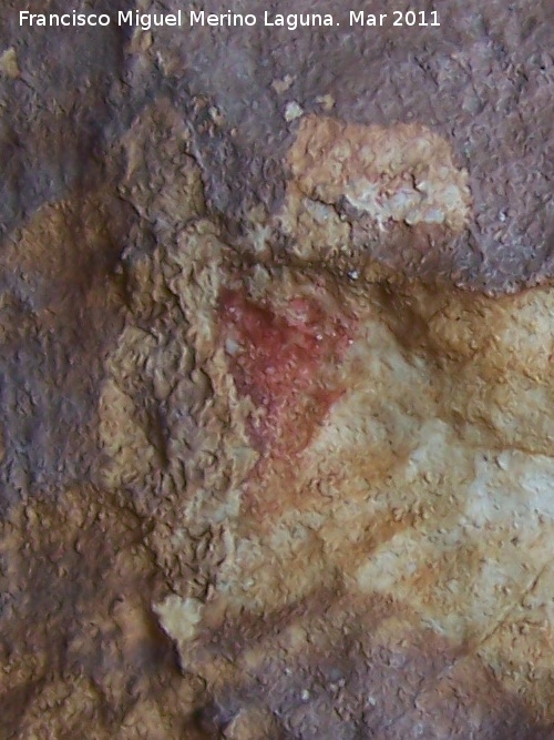 Pinturas rupestres de la Mella II - Pinturas rupestres de la Mella II. Mancha