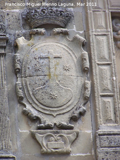 Convento de la Encarnacin - Convento de la Encarnacin. Escudo izquierdo
