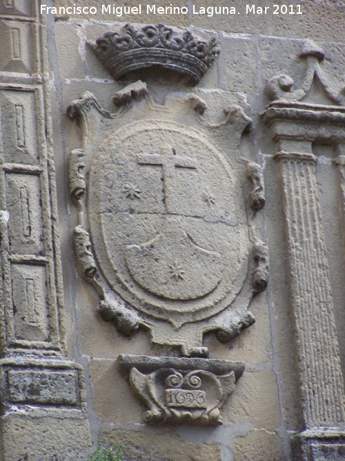 Convento de la Encarnacin - Convento de la Encarnacin. Escudo derecho