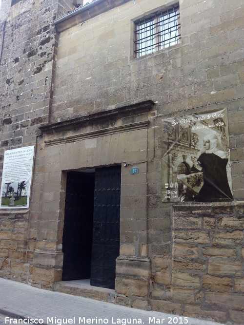 Convento de La Magdalena - Convento de La Magdalena. Puerta lateral