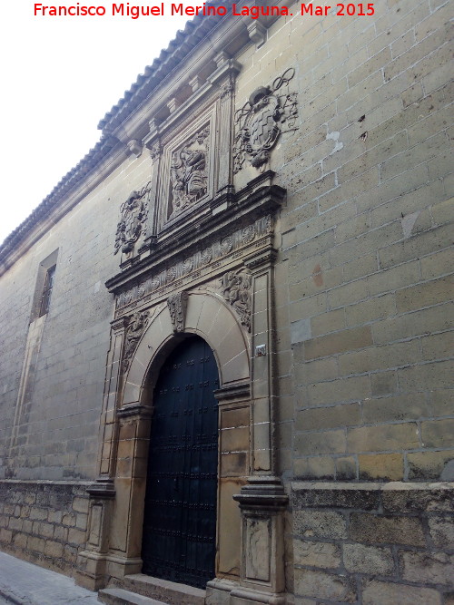 Convento de La Magdalena - Convento de La Magdalena. Portada