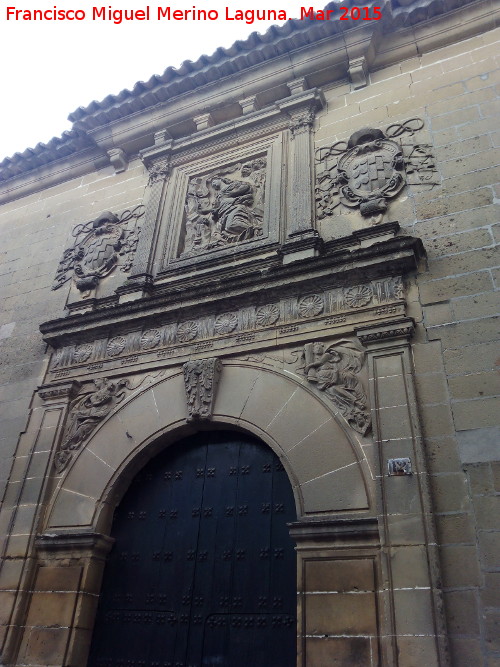 Convento de La Magdalena - Convento de La Magdalena. Portada