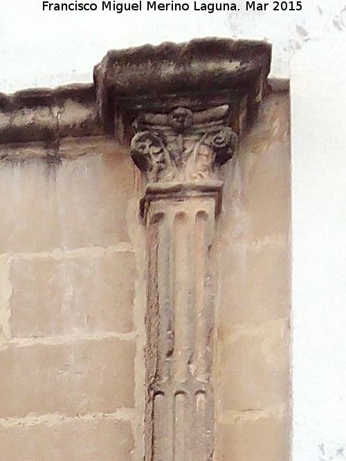 Convento de San Antonio - Convento de San Antonio. Capitel