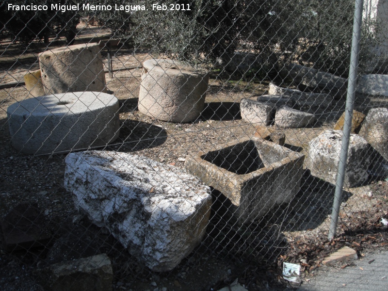 Hacienda La Laguna - Hacienda La Laguna. Piedras de molino