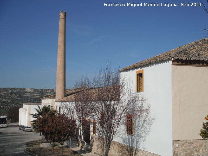 Hacienda La Laguna - Hacienda La Laguna. Chimenea de la fbrica