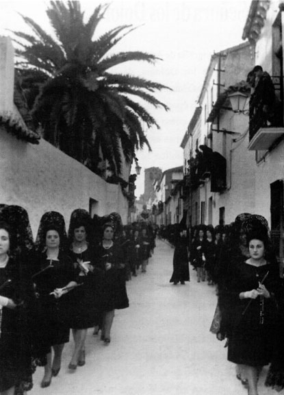 Semana Santa de Baeza - Semana Santa de Baeza. Nuestra Seora de los Dolores, 1957