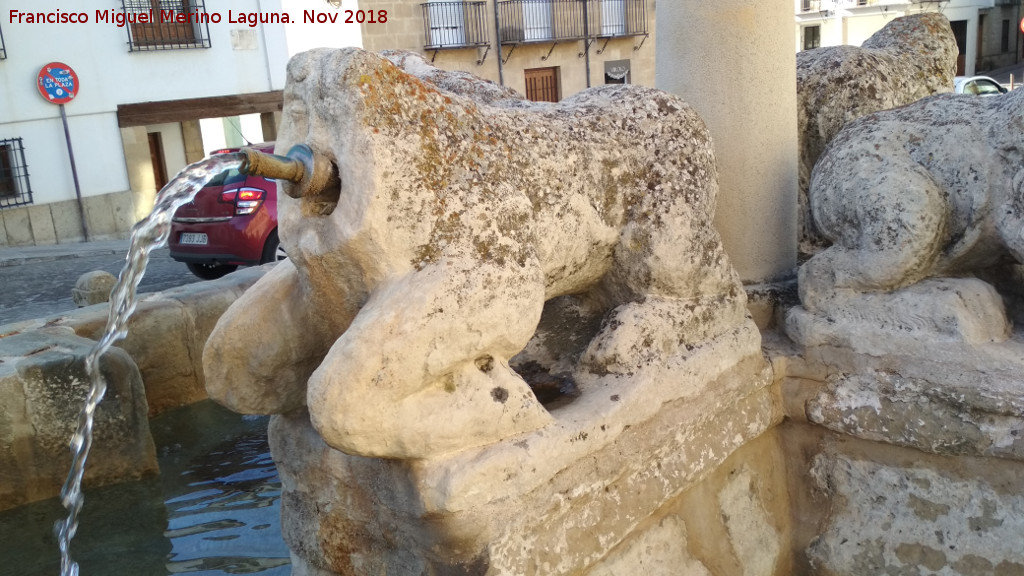 Fuente de los Leones - Fuente de los Leones. Len del sur