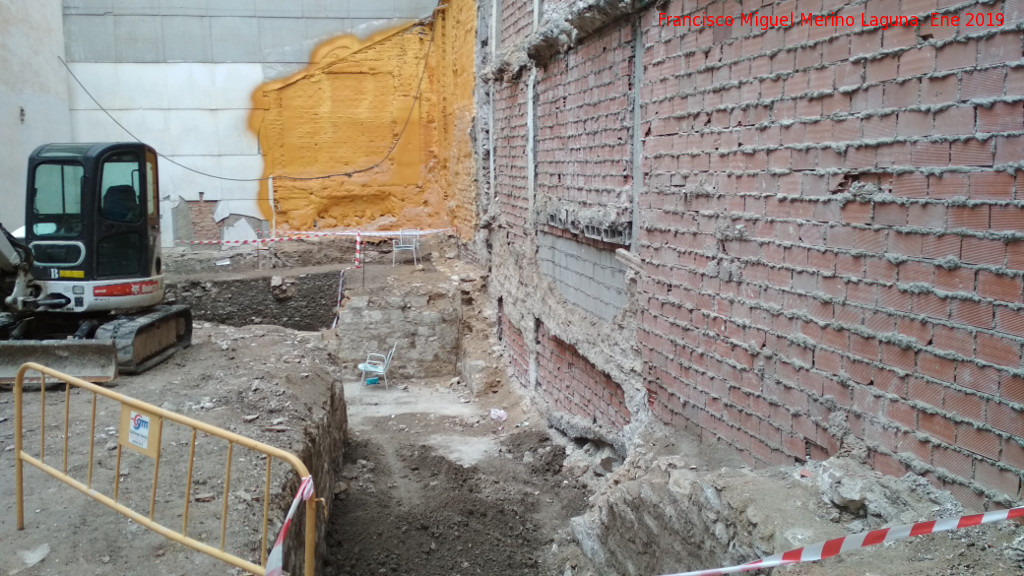 Casa de la Calle Federico Mendizbal n 10 - Casa de la Calle Federico Mendizbal n 10. Excavacin arqueolgica