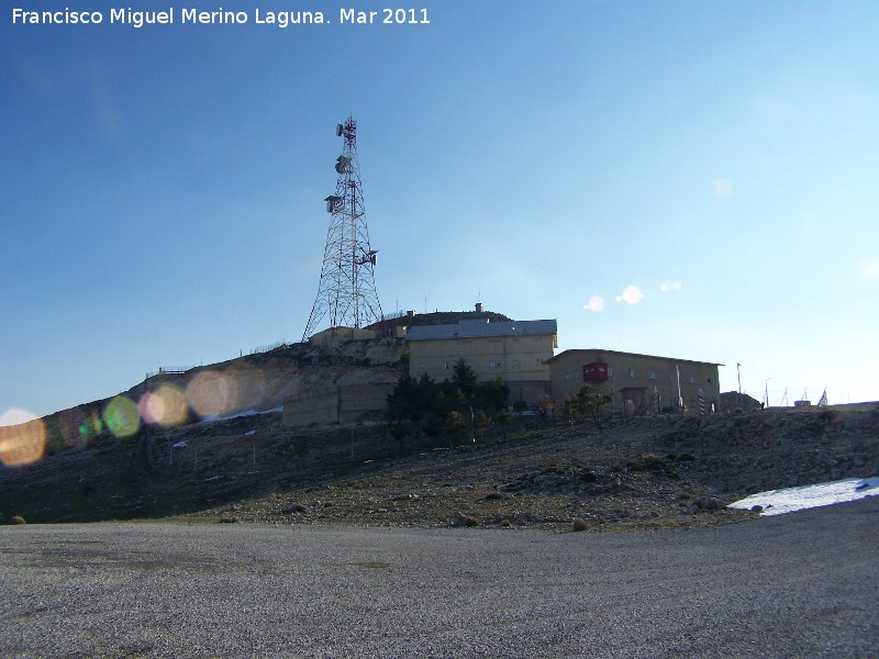 Base militar de La Pandera - Base militar de La Pandera. Desde el helipuerto