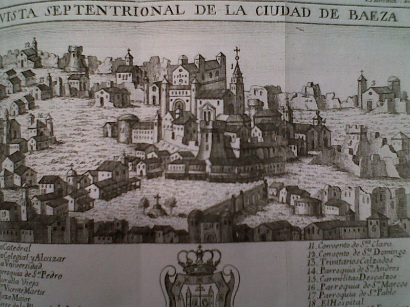 Historia de Baeza - Historia de Baeza. Baeza Atlante Espaol siglo XVIII
