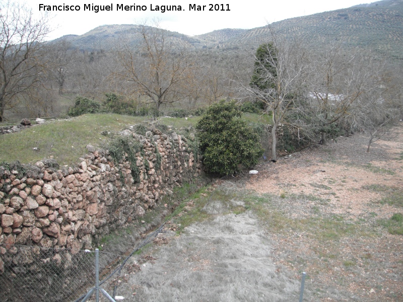 Canalizacin del Arroyo Parras - Canalizacin del Arroyo Parras. Muro