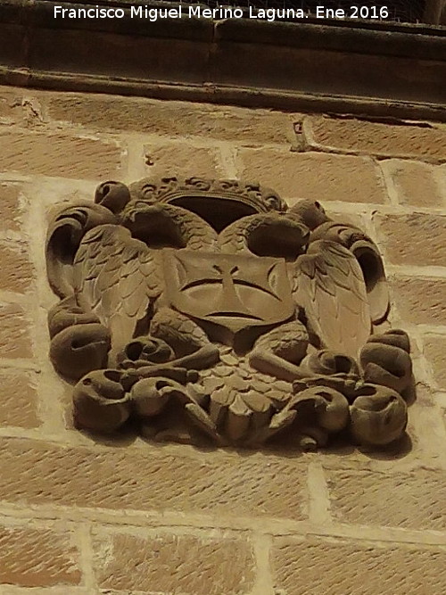 Hospital de San Antonio Abad - Hospital de San Antonio Abad. Escudo