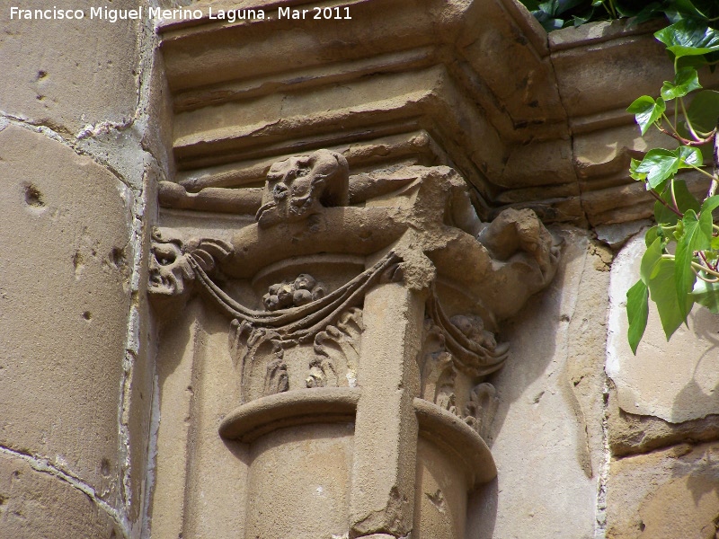 Iglesia del Salvador - Iglesia del Salvador. Capitel