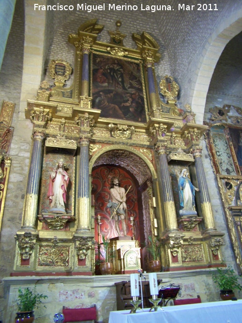 Iglesia del Salvador - Iglesia del Salvador. Retablo