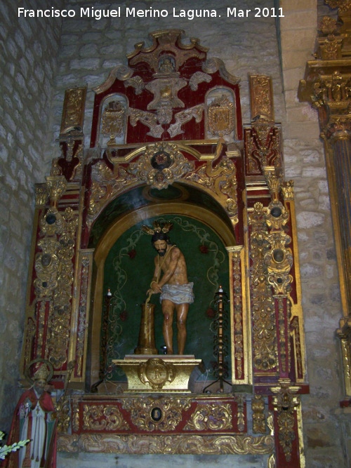 Iglesia del Salvador - Iglesia del Salvador. Retablo del lateral izquierdo