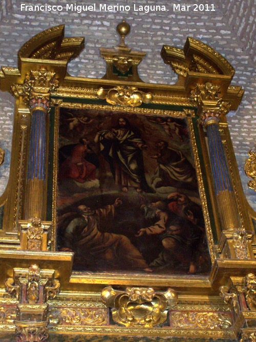 Iglesia del Salvador - Iglesia del Salvador. Cuadro del retablo