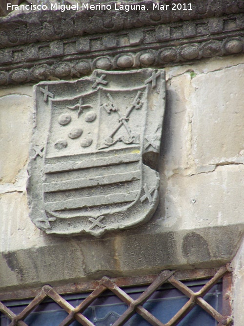 Iglesia de San Andrs - Iglesia de San Andrs. Escudo