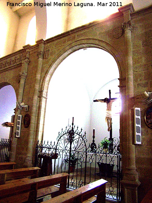 Iglesia de San Andrs - Iglesia de San Andrs. Capilla