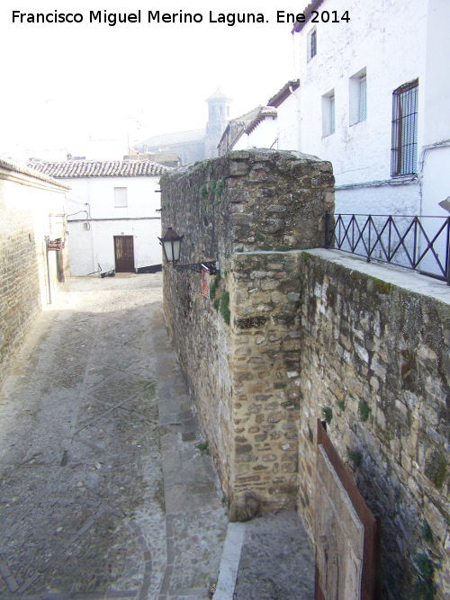 Muralla de Baeza - Muralla de Baeza. Muralla de la Calle Atarazanas