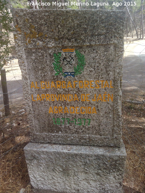 Monumento al Guarda Forestal - Monumento al Guarda Forestal. 