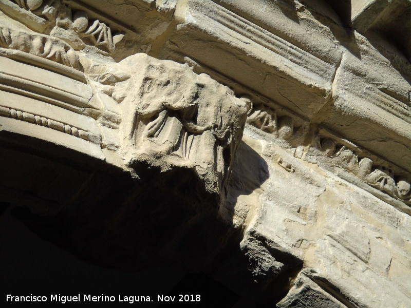 Palacio de Jabalquinto - Palacio de Jabalquinto. Voluta