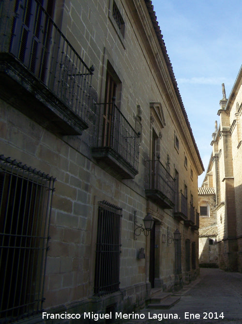 Palacio de Rubn Ceballos - Palacio de Rubn Ceballos. Fachada