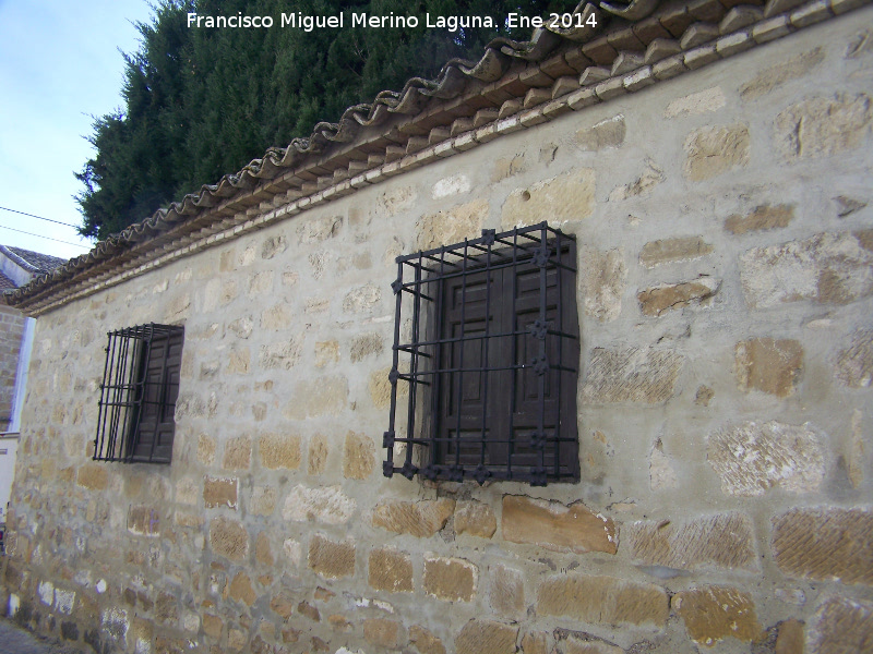 Palacio de Rubn Ceballos - Palacio de Rubn Ceballos. Rejera de poca en los muros de los jardines