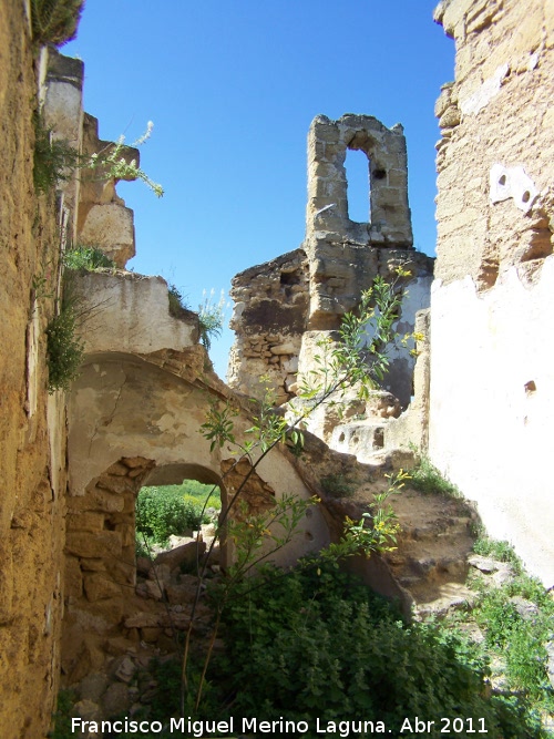 Ermita de la Va Sacra - Ermita de la Va Sacra. Restos de escaleras