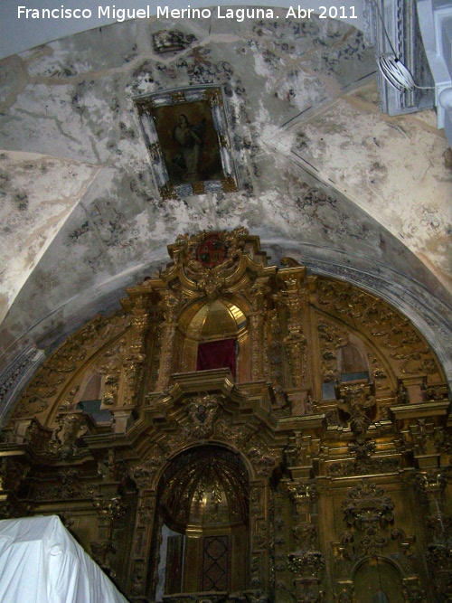 Convento de Santa Clara - Convento de Santa Clara. Retablo Mayor