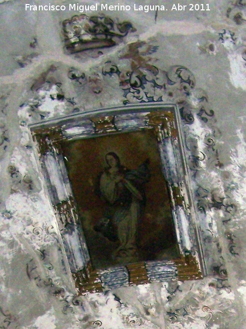 Convento de Santa Clara - Convento de Santa Clara. Cuadro del techo