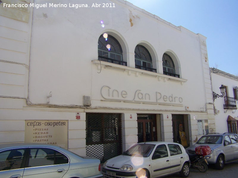Cine San Pedro - Cine San Pedro. Fachada