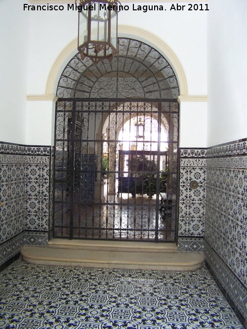 Palacio de la Calle San Pedro n 16 - Palacio de la Calle San Pedro n 16. Rejera del zagun