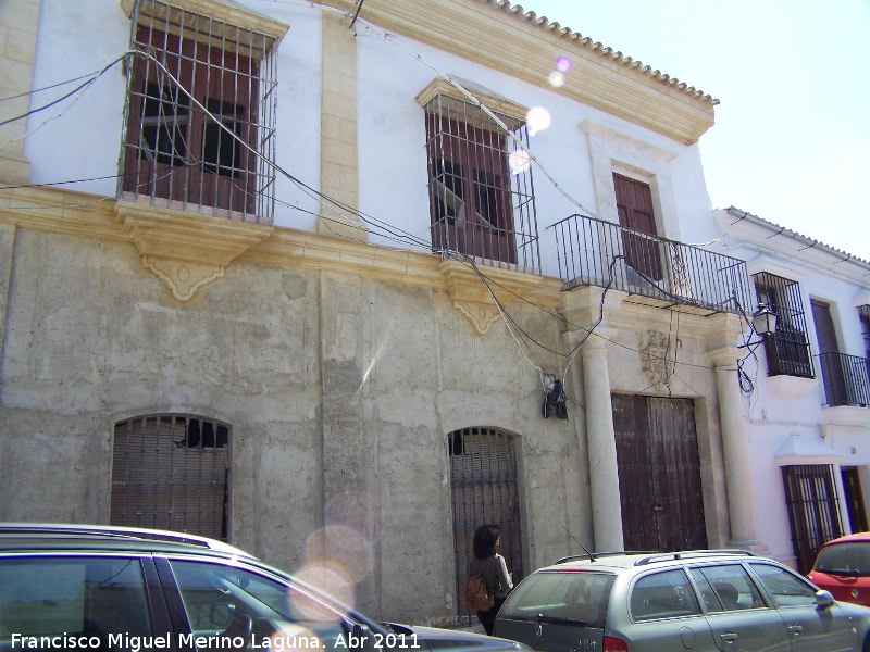 Casa de la Calle del Carmen n 17 - Casa de la Calle del Carmen n 17. Fachada