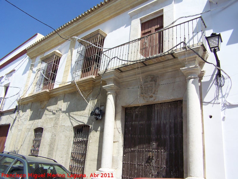 Casa de la Calle del Carmen n 17 - Casa de la Calle del Carmen n 17. Fachada