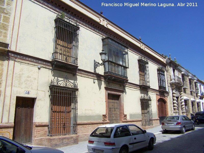 Palacio de la Calle de Sevilla n 48 - Palacio de la Calle de Sevilla n 48. Fachada