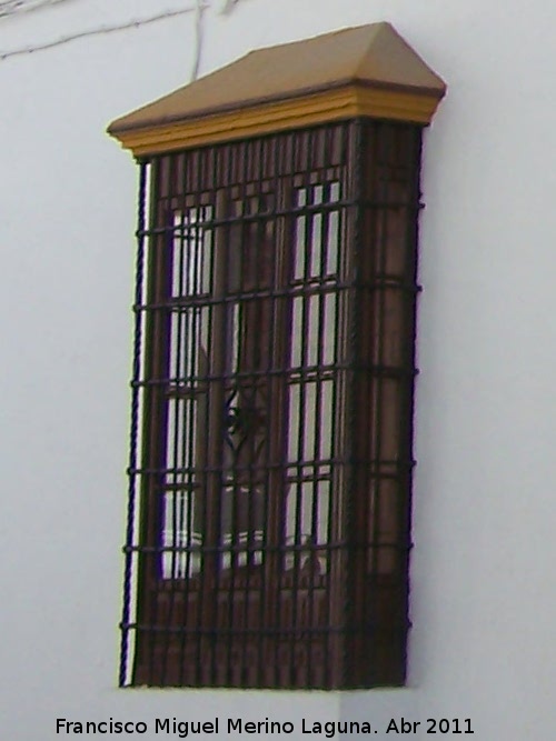 Casa de la Calle de Sevilla n 23 - Casa de la Calle de Sevilla n 23. Ventana