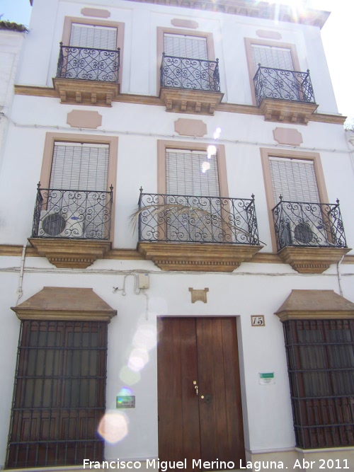 Casa de la Calle de Sevilla n 15 - Casa de la Calle de Sevilla n 15. Fachada