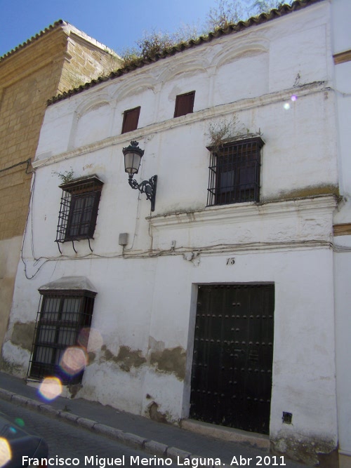 Casa de la Calle de Sevilla n 13 - Casa de la Calle de Sevilla n 13. Fachada