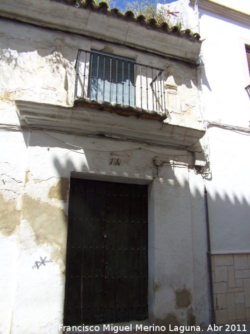 Casa de la Calle de Sevilla n 14 - Casa de la Calle de Sevilla n 14. 