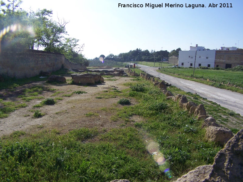 Edificio romano de La Pileta - Edificio romano de La Pileta. Planta