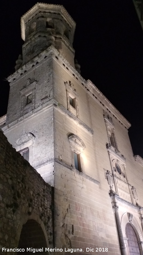 Capilla de San Juan Evangelista - Capilla de San Juan Evangelista. De noche