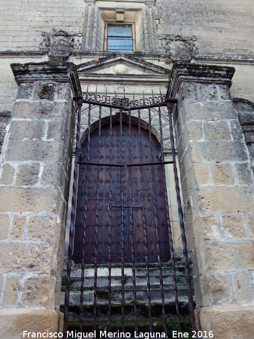 Capilla de San Juan Evangelista - Capilla de San Juan Evangelista. Puerta lateral