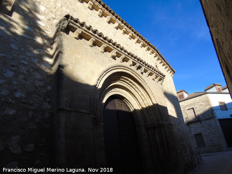 Iglesia de la Santa Cruz - Iglesia de la Santa Cruz. Portada Sur