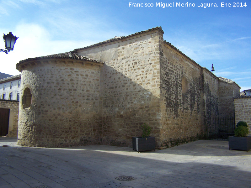 Iglesia de la Santa Cruz - Iglesia de la Santa Cruz. Parte trasera