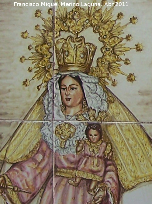 Virgen de La Consolacin - Virgen de La Consolacin. Azulejos